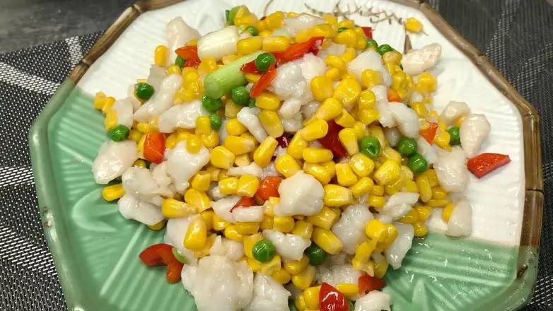 609. Diced Fish and Corn Kernels 魚丁玉米粒